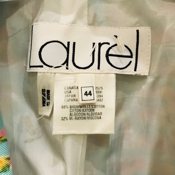 Laurel Vintage Jacket Blazer By Escada - Picture 9 of 14